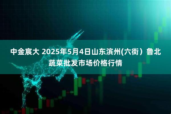 中金宸大 2025年5月4日山东滨州(六街）鲁北蔬菜批发市场价格行情